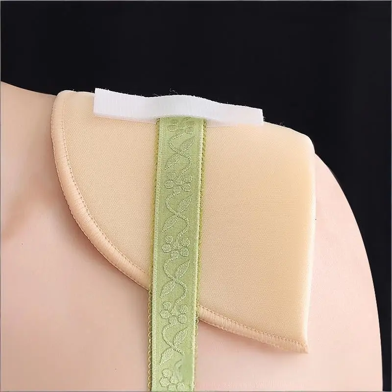 Weiche Schulterpolster aus Schaumstoff mit rutschfestem Design und bequemem, atmungsaktivem Stoff, ideal für den täglichen Gebrauch, Blusen, Kleider und formelle Anlässe. – Detail 2