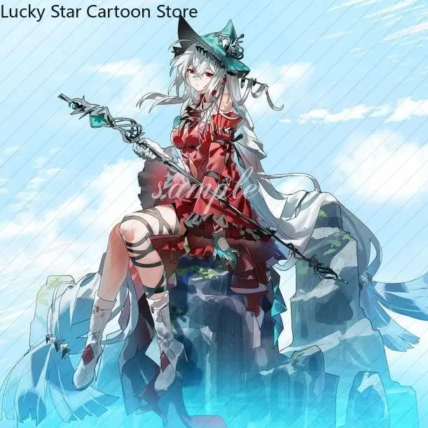 ゲームクリスマススカディ Arknights アニメフィギュアアクリルスタンドモデルプレートデスク装飾立ち看板デスクトップファンギフトハロウィン