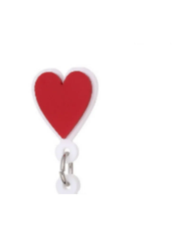 PESENAR Poker pattern drop earrings Fashion Party Gift Charm Red Heart Spades Plum Poker Clown Earrings jewelry