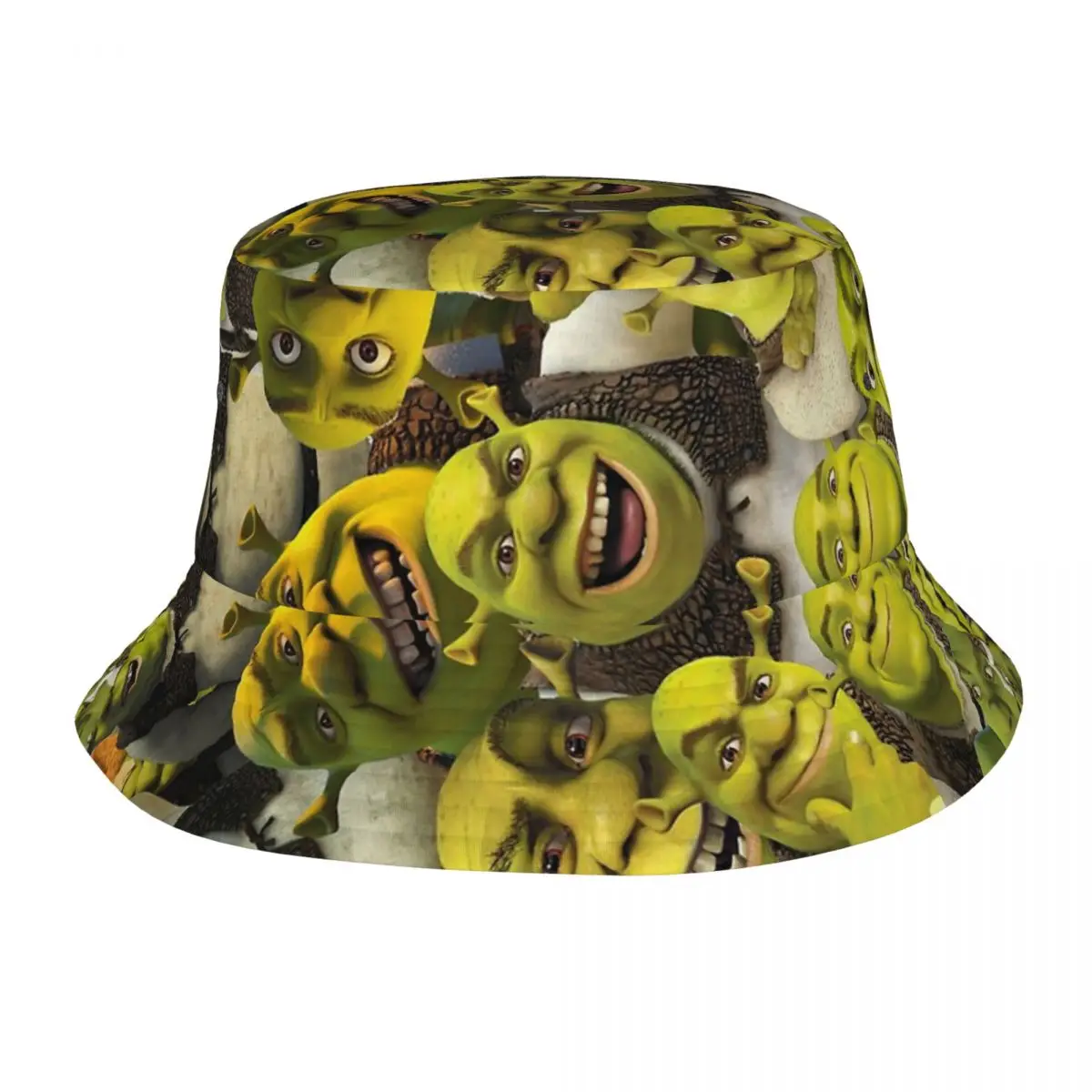 Shreks Tie Dye Bucket Hat for Teen Beach Sun Hat Casual Packable for Outdoor Sports Fishing Caps Headwear image 3