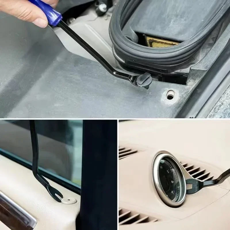 Portable Car Panel Removal Tool Kit Nail Puller Radio Audio Door Pry Repair Clip Trim Dash Removal Installer Hand Tool