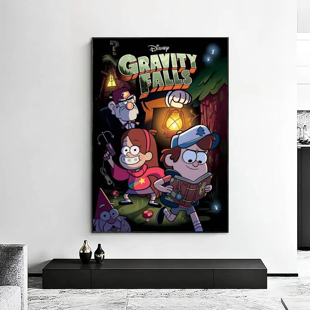 ملصق أنيمي الجاذبية عالي الدقة على الحائط اللاصق المقاوم للماء وغرفة المعيشة المنزلية وغرفة النوم والديكور الجمالي #6