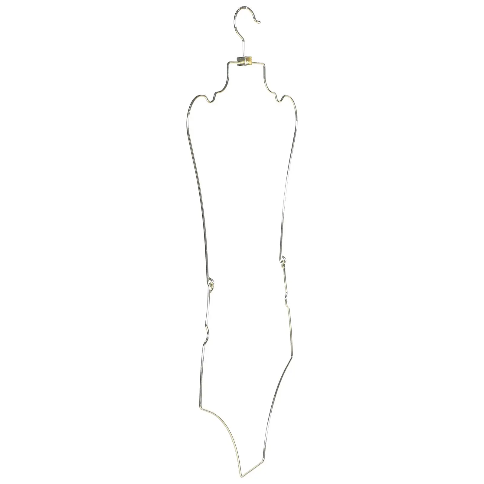 

Swimsuit Metal Wire Bikini Rack Golden Color Foldable Lingerie Hanger Swimwear Display Drying Rack Clothes Hanger