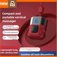 Xiami Youpin Portable Neck Protector Hanging Smart Cervical Spine Massager 8 Modes Mijia Hot Compress Care Relax Neck Shoulder