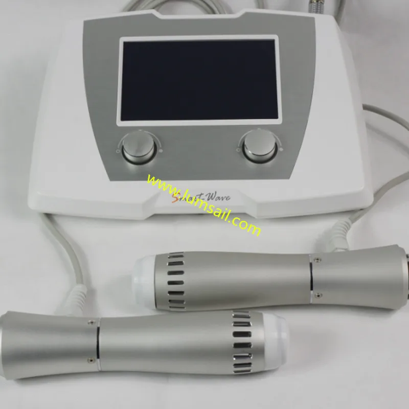 Double Handle Acoustic wave machine for cellulite treatment