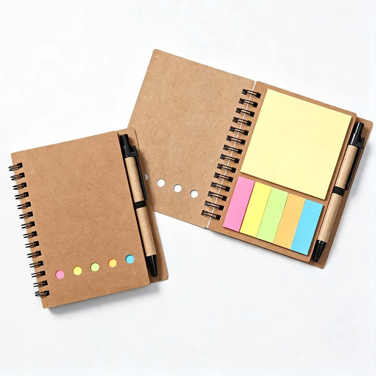 Motivational notebook set, including sticky notes, pens, writing paper, back-to-school season, Christmas and holiday gifts