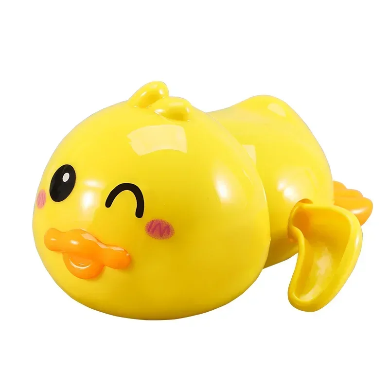 Summer Bath Toys Kids Swimming Clockwork Dolls Play Water Baby Bathing Cute Funny Children Bathroom Shower Bathtub Animals Toy