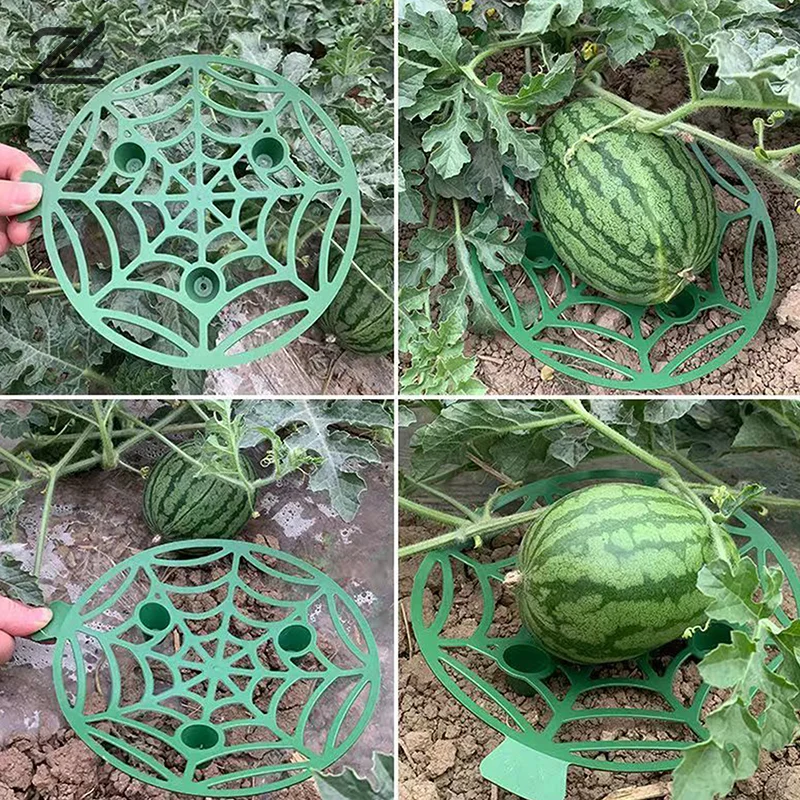 1PC Fruit Stand Support Basket Frame Vegetables Plant Tray Rack Melon Squash Pumpkin Protective Holder Watermelon Stand