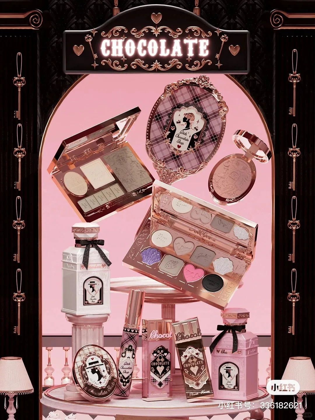 Flower Knows Chocolate Shop 8 cores paleta de sombras shimmer fosco camaleão prensado glitter sombra de olhos de longa duração