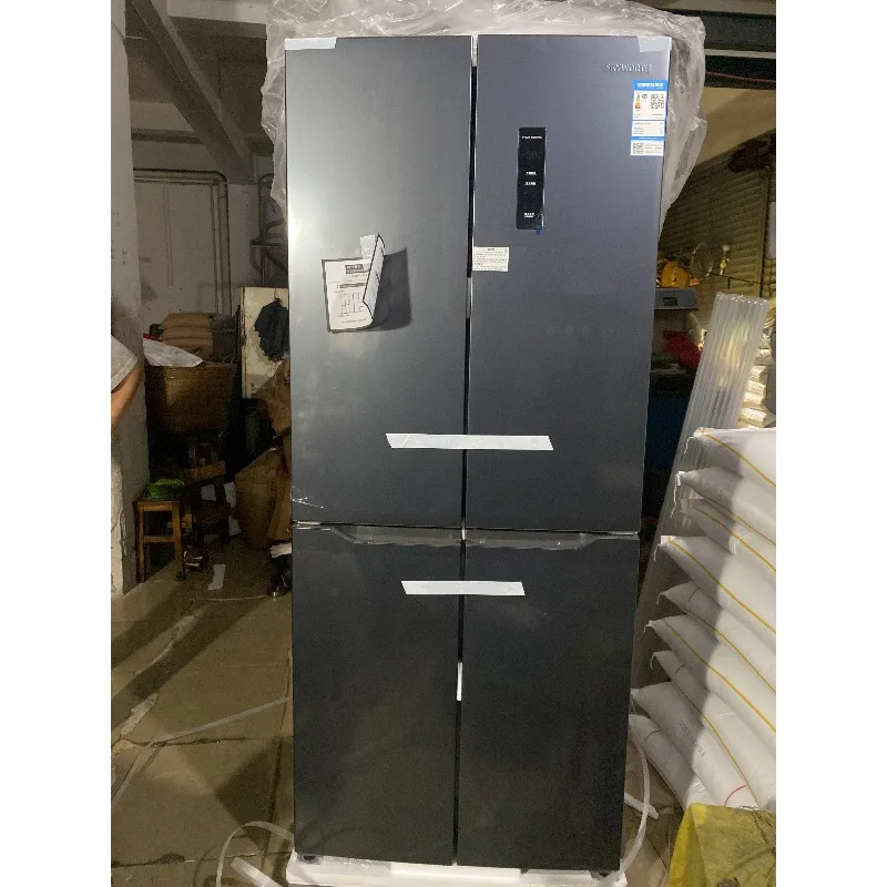 4 Door Fridge Refrigerator Door Refrigerators Crossand Freezer Home Electric Side-by-side Refrigerators