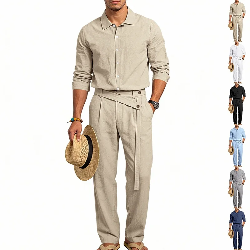set-di-camicia-casual-a-maniche-lunghe-e-pantaloni-lunghi-da-uomo-adatti-per-tutte-le-stagioni-comodi-e-traspiranti-altro-materiale-abbigliamento-100-in-tessuto