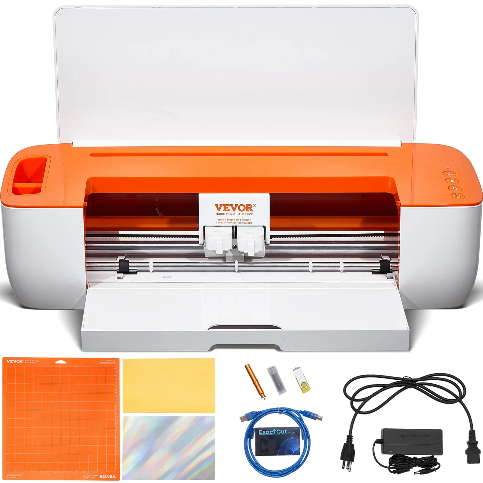 Vinyl Cutter Machine Compatible with iOS Android Windows Mac Bluetooth Connectivity DIY Cutting Machine for Cards Decor