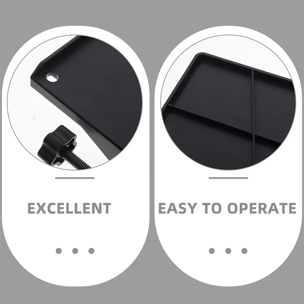 Bandeja de suporte de microfone para telefone e armazenamento de bebidas, acessório de plástico de metal resistente para suporte de microfone, braçadeira de equipamento de transmissão ao vivo