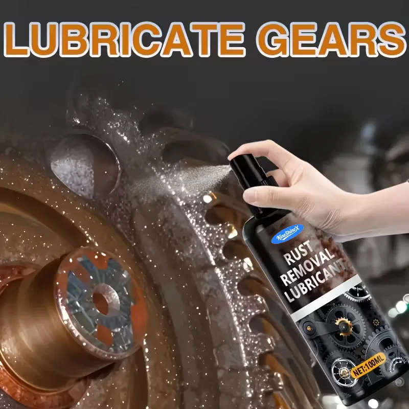 

Heavy-Duty Metal Rust Remover Lubricant Spray Multipurpose Brake&Chain Degreaser with Rust-preventing and Rust-removing Cleaning