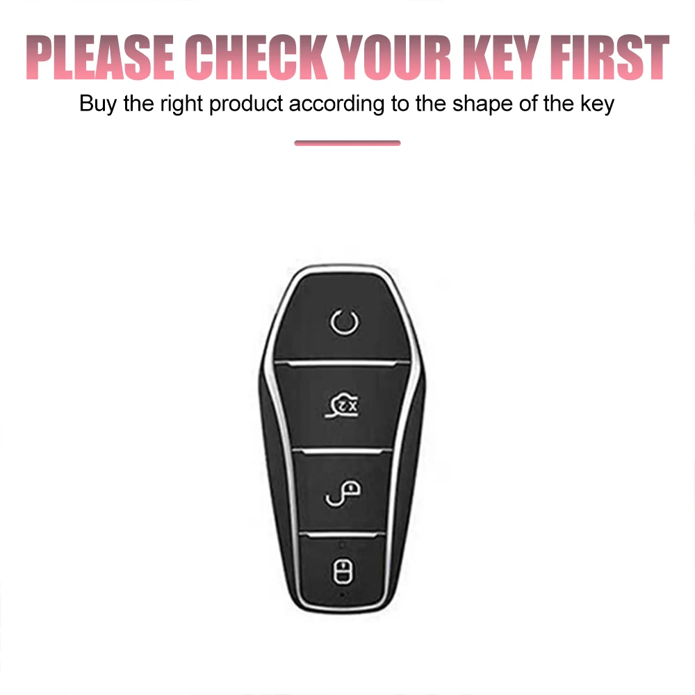 TPU Key Fob Case – Fits BYD Seal/Atto3/Han/Tang/Qin