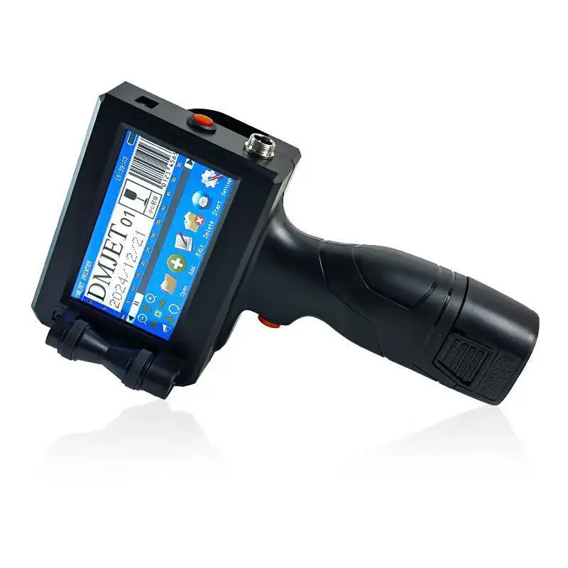 

High definition intelligent inkjet printer handheld small coding machine production date shelf life QR code picture