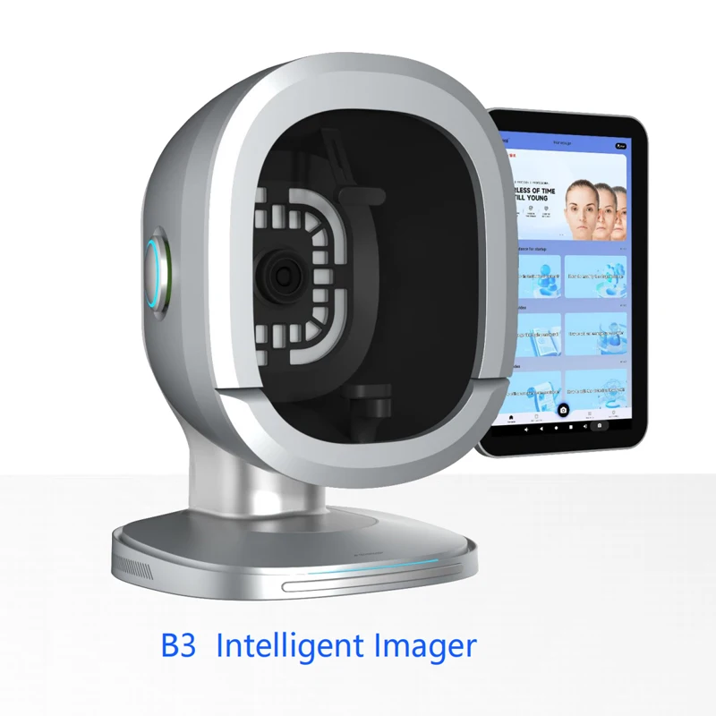 3D インテリジェント Ai 肌検出アナライザー B3 Hd スクリーン 3600 万ピクセル画像データクラウドストレージ肌アナライザー