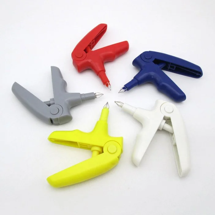 Dental Orthodontic Ligature Gun Ligature Tie Dispenser Placement Tool Ligature Ring Shooter for Dentist Braces Oral Instrument