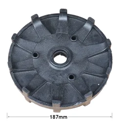 Rubber Drive Plastic Idler Wheel for Track System Go Kart Karting UTV Buggy Quad ATV Snow Sand Snowmobile Caterpillar