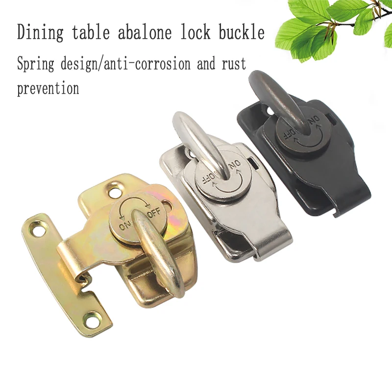 Dining Table Lock Buckle Furniture Hardware Accessories Large Board Sofa Window Buckle Solid Thickened Furniture Connection