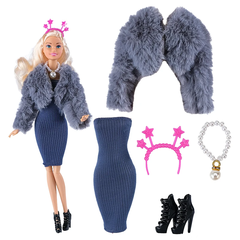 Mix Style Ubrania dla lalek Baby Dolls Party Dress Fashion Sport Casual Outfit Ubrania dla lalek Barbie Dom Akcesoria Dziewczynka Zabawka Prezent