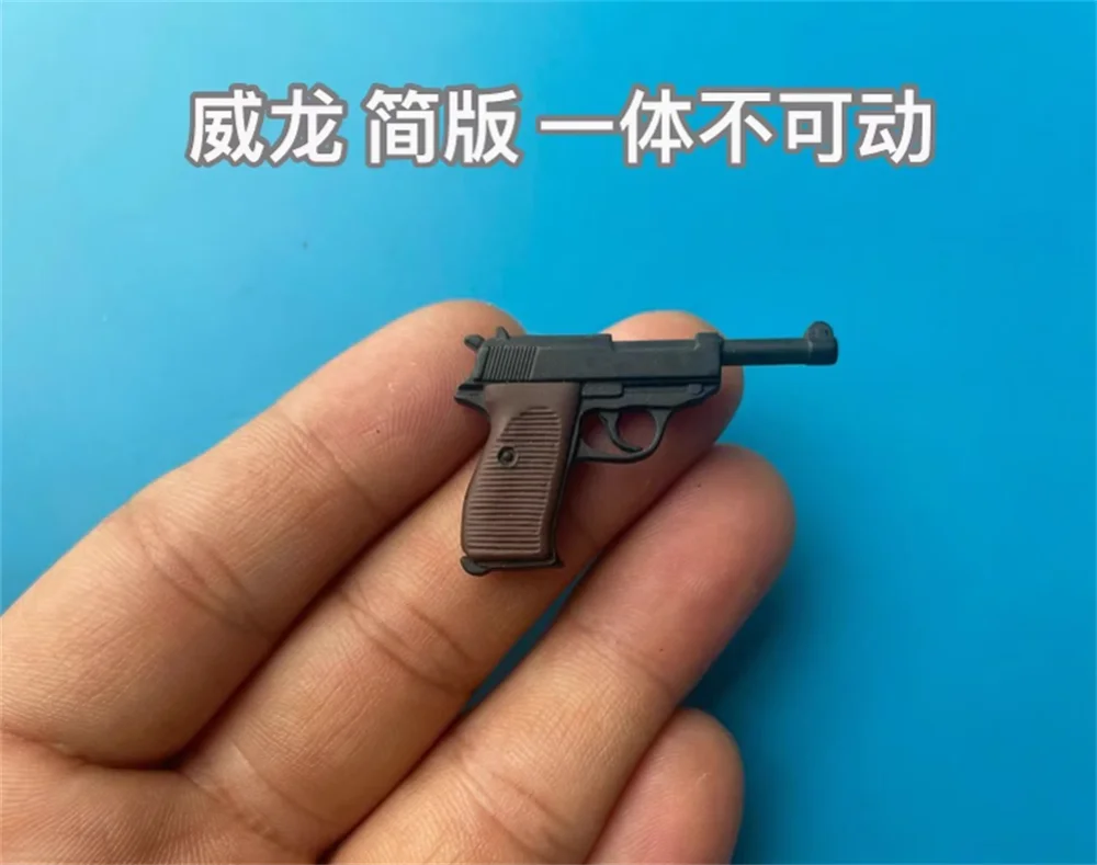 Wielka wyprzedaż 1/6 DID D80152 D80158 wersja kopiowania kabura broń wtórna P38 materiał PVC dla 12 "figurka zbieraj