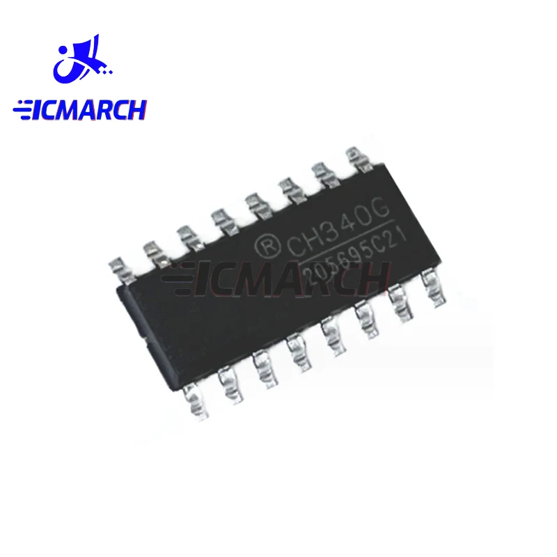 5PCS CH340G CH340C SOP-16 CH340N SOP-8 CH340T SSOP-20 CH340E SOP-16 CH340S SOP-28 CH445P QFN16 New Good Quality Chipset