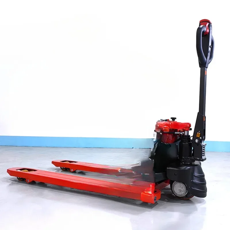 

All-electric pallet truck, lithium battery forklift, hydraulic loading and unloading