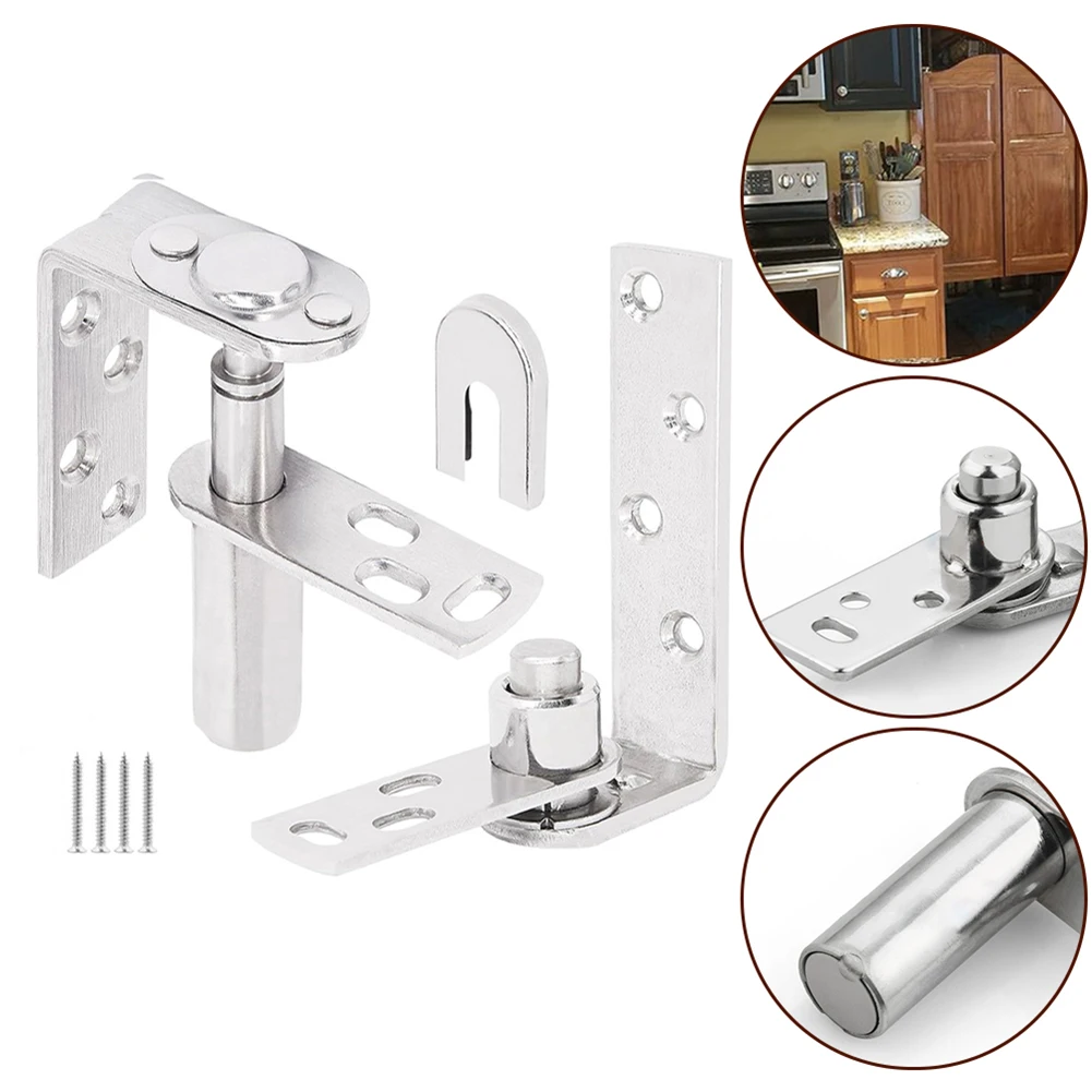 

SelfReturning Swinging Cafe Doors Hinge Long Lasting 304 Stainless Steel Gravity Driven Effortless Installation