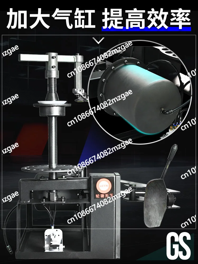 Pneumatic Tire Removal Machine, Cargo Truck, Vacuum Tire Disassembly and Assembly Tool, Auto Repair Tire Repair Equipment