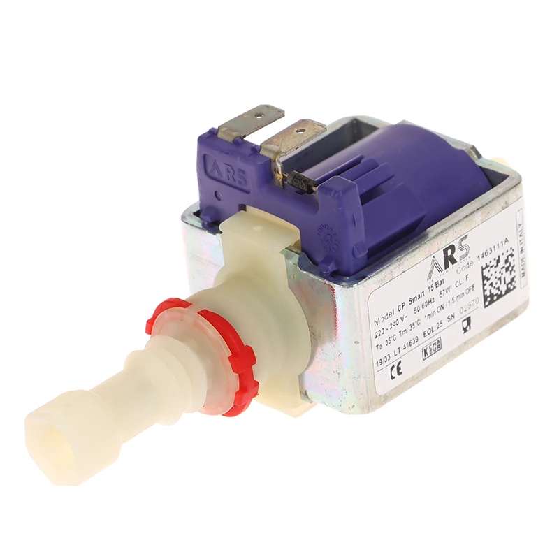 20 BAR High Pressure Coffee Machine Pump - ARS AC 220V, 57W Mini Electromagnetic Water Plunger Pump, CP Smart Flow