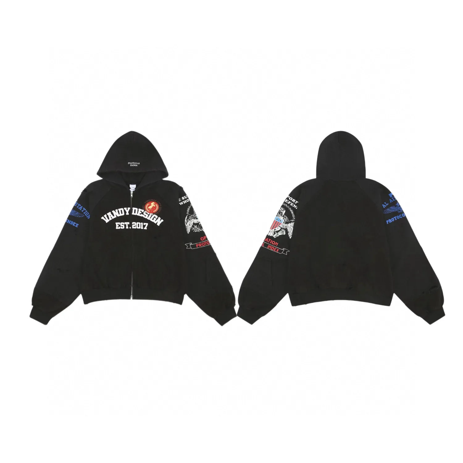 Protocol index 2026 Vandythepink Limited Edition Warhorse Badge Tagged Hoodie