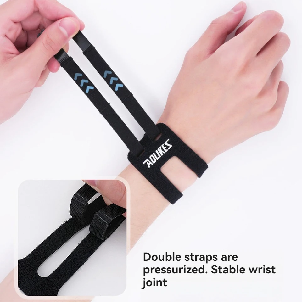 AOLIKES 1 قطعة دعم المعصم هدفين ل TFCC المسيل للدموع ، إصابات الغضروف الليفي الثلاثي ، آلام المعصم على الوجهين الجنرية ، سلالة تحمل الوزن #6