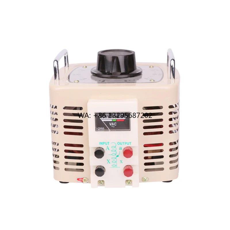

Custom TDGC2-3KVA Single Phase 0-300V Adjustable 100%Copper Regulator Variac Variable Transformer 3KVA Medical Foam Cutter