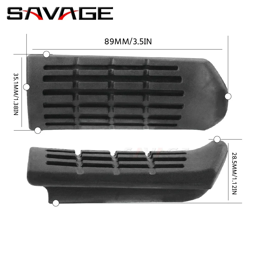 Front Foot Peg Rest Stop Rubber For HONDA CB500/S CBF500 CBF600/S CB1300 SUPER FOUR 1994-2009 Motorcycle Accessories Footrest