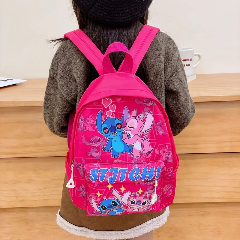 

Mickey Mouse Kindergarten Schoolbag Preschool Light Stitch Children Cartoon boy girl Fashion Backpack Wholesale