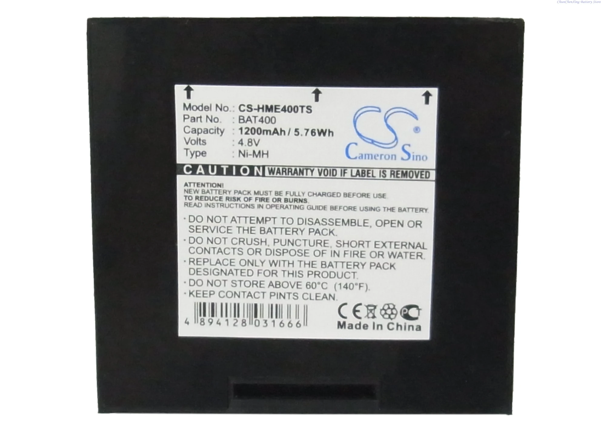 Cameron Sino 4.8V 1200mAh/900mAh Wireless Headset battery BAT400 for HME 400,430,900BP,Com400,Com900 Communicators,C400,C430