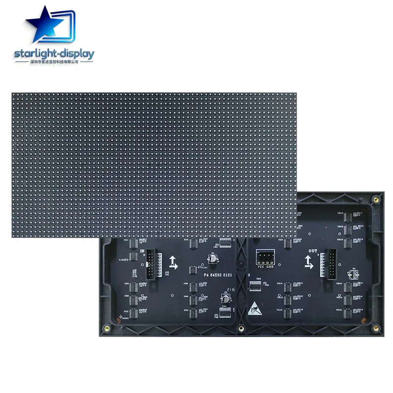 

High Quality P4 32x64 LED Panel Indoor LED Dot Matrix Module High Brightness P4P2P3P5P6P7.62P8P10P12P14P16P10