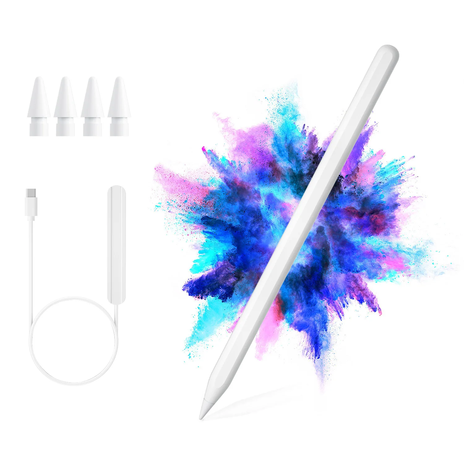 

Для карандаша ipad, магнитный конденсатор для зарядки, плоская замена для карандаша Apple, подходит для Touchpen, ручка для рукописного ввода Apple