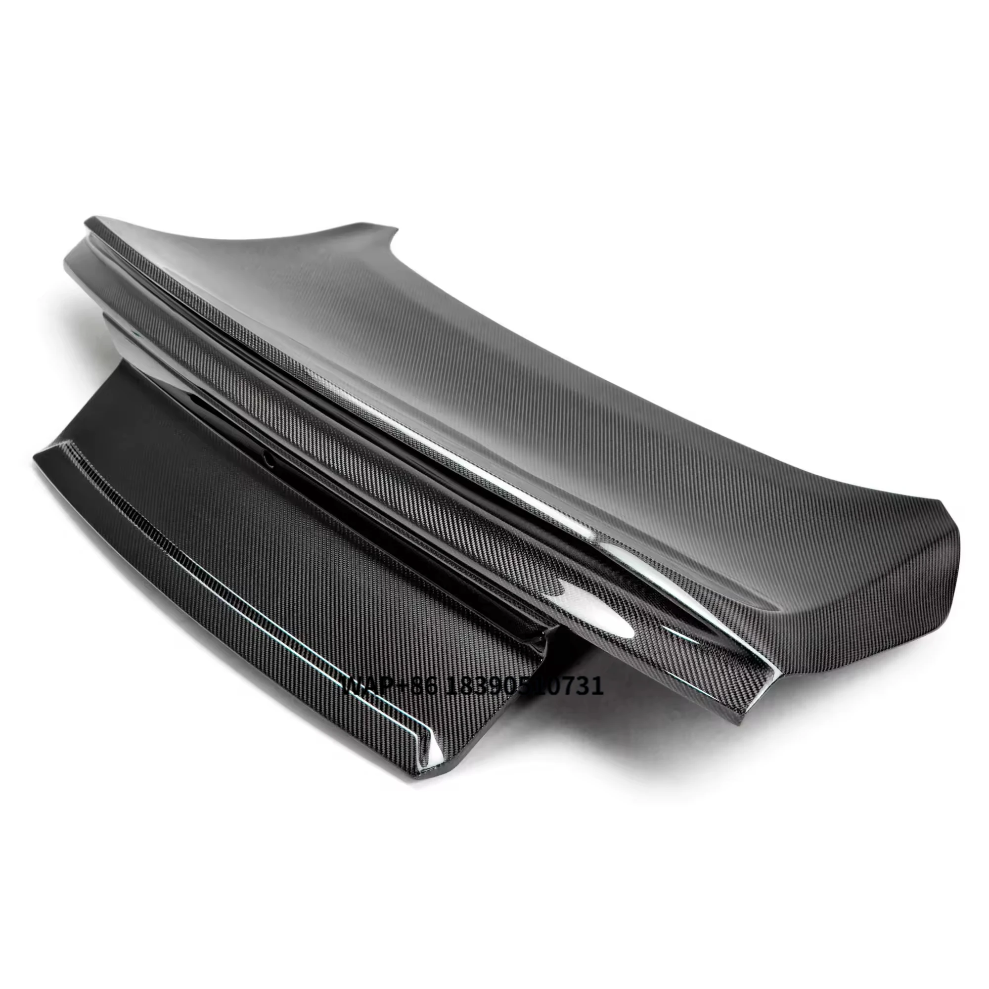 

USA Stock Carbon Fiber Rear Trunk Lid Boot Deckid with Performance Pack Wing for Mustang 2015-2023 S550