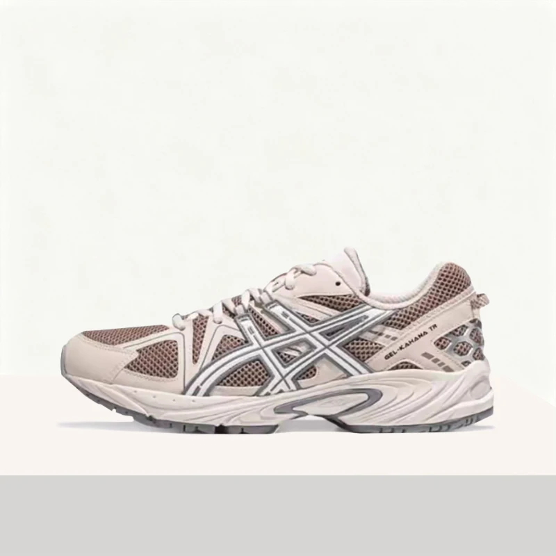 ASICS Gel-Kahana TR Unisex Brown Low-Top Dad Sneakers – Breathable Supportive Durable Sole & Comfortable Fit 1203A390-022