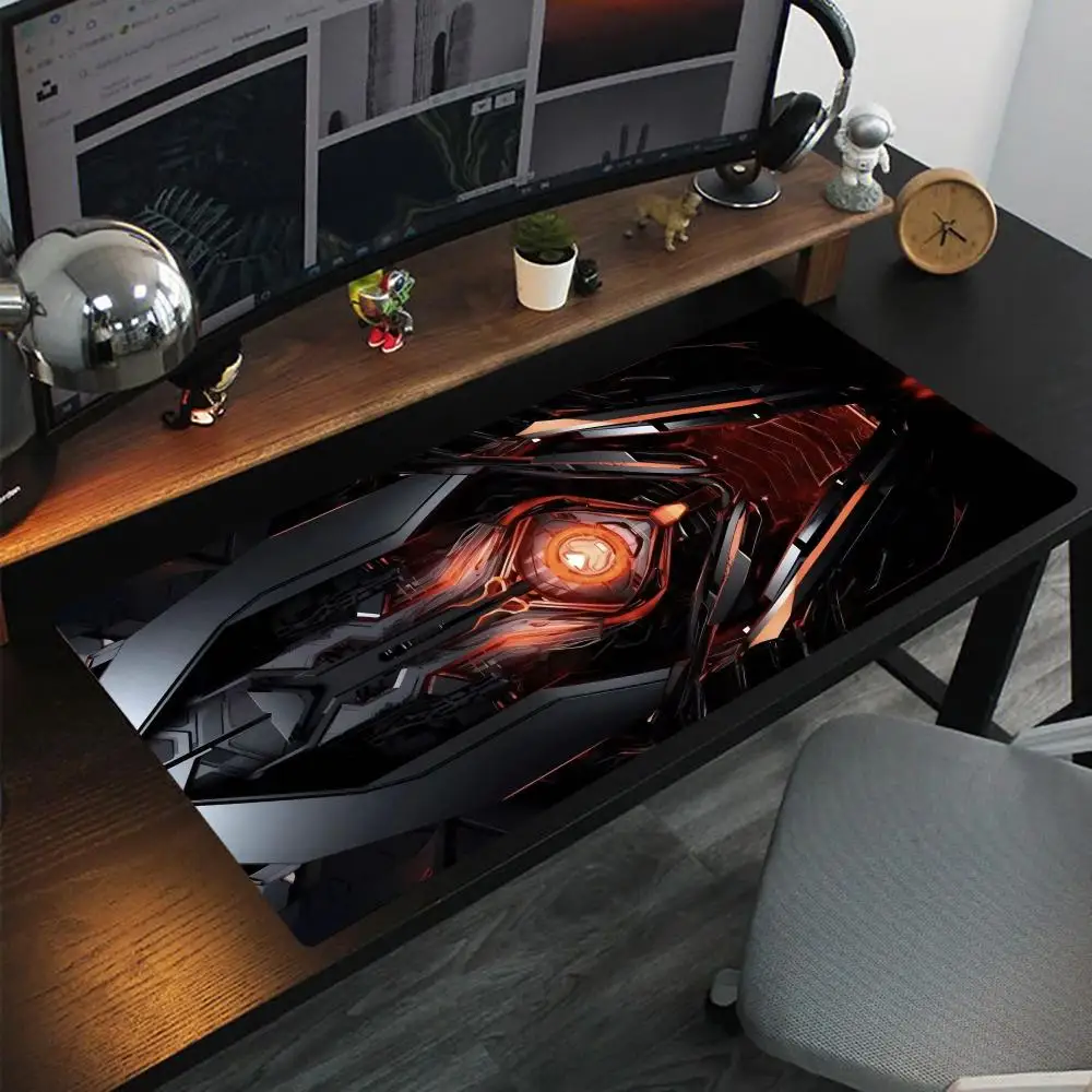 

Dark Tech Energy Core Mouse Pad Oversized lock edge mouse pad for gaming computer keyboard and desk