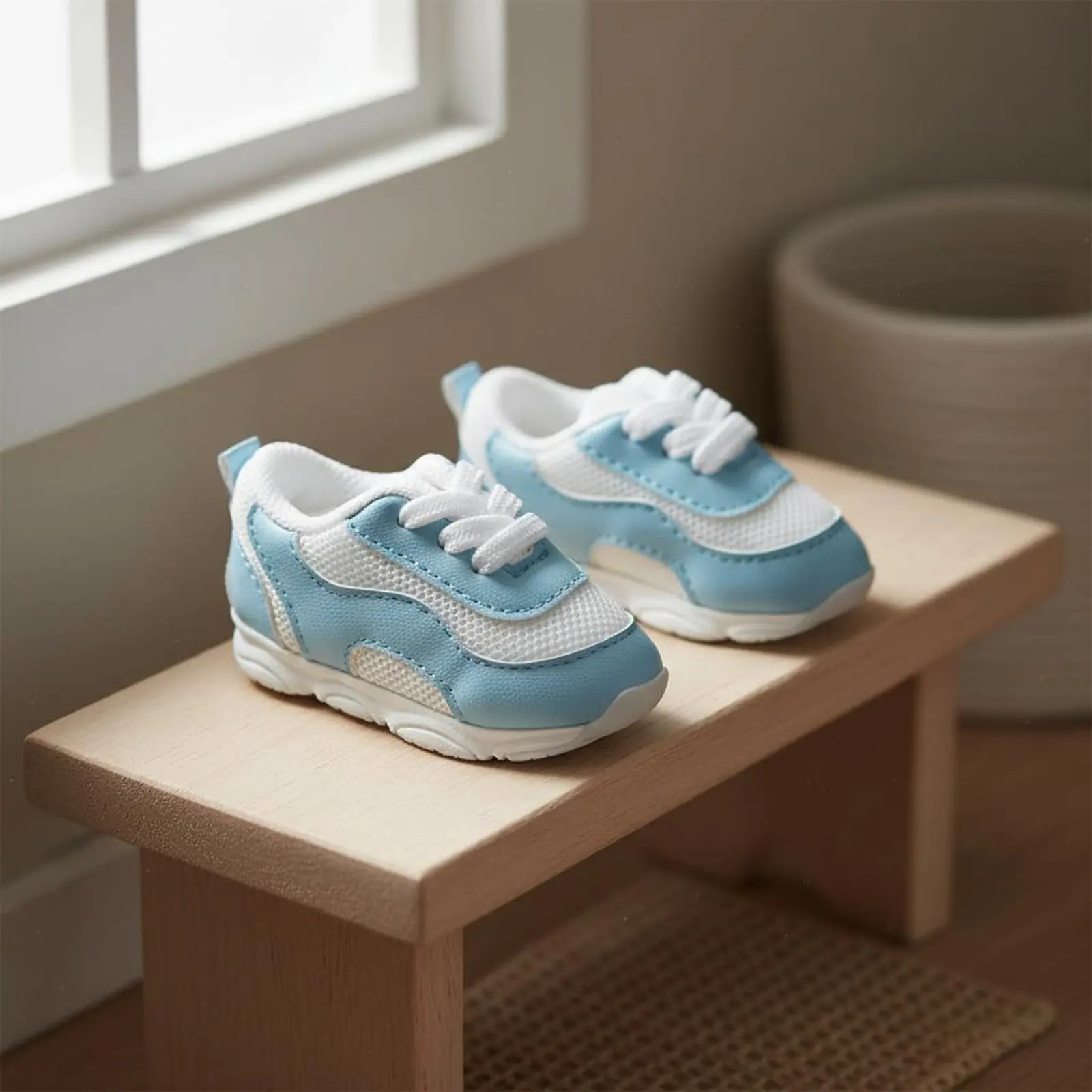 

BJD Doll Athletic Shoes Realistic Features Jointed Jointed Doll Shoes Miniature Leisure Athletic Shoes Versatile Use Toy