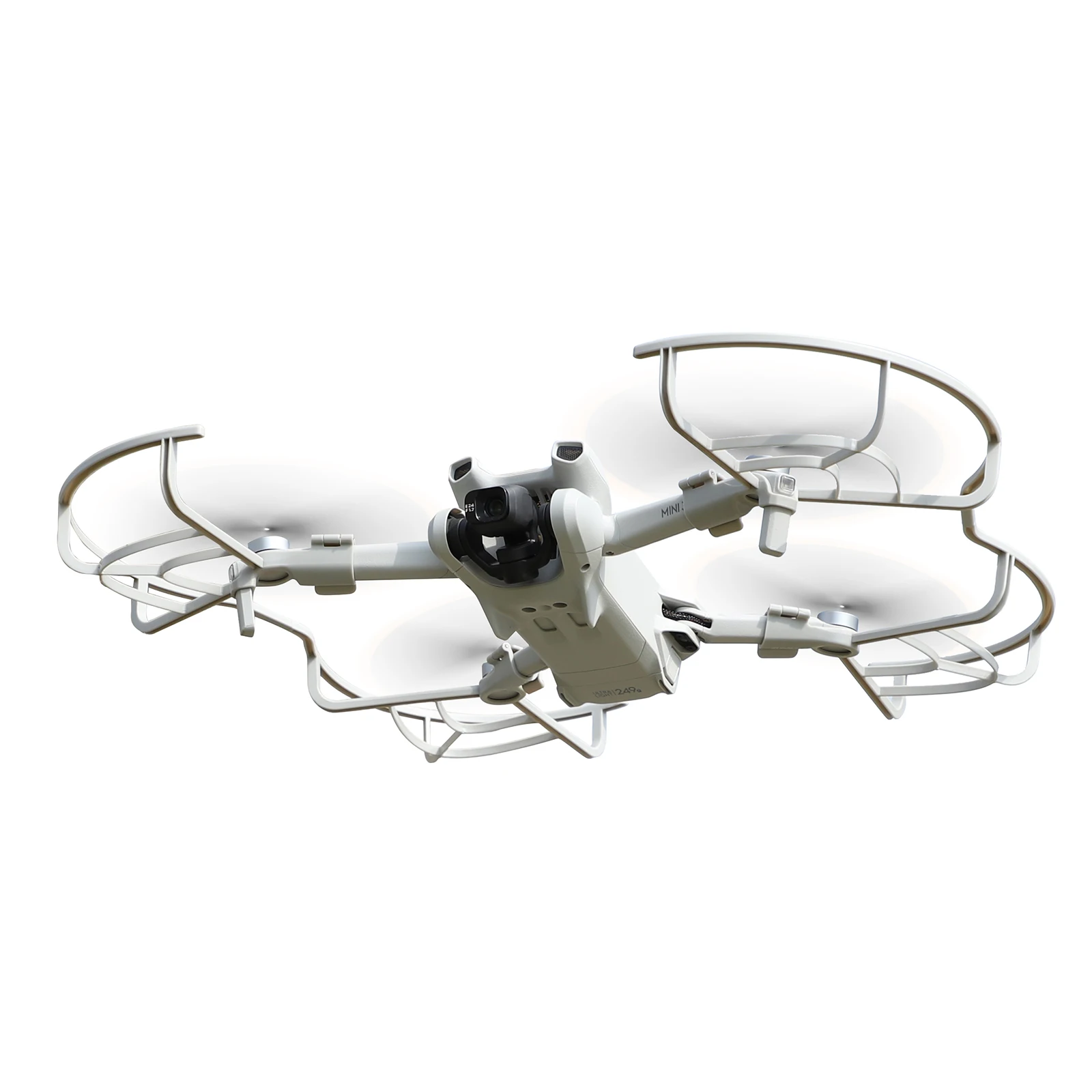 Sunnylife สำหรับ DJI Mini 3ใบมีดเกลียวแหวนป้องกัน Quick-Release Anti-Collision และ Anti-Shake Wing ป้องกัน-G