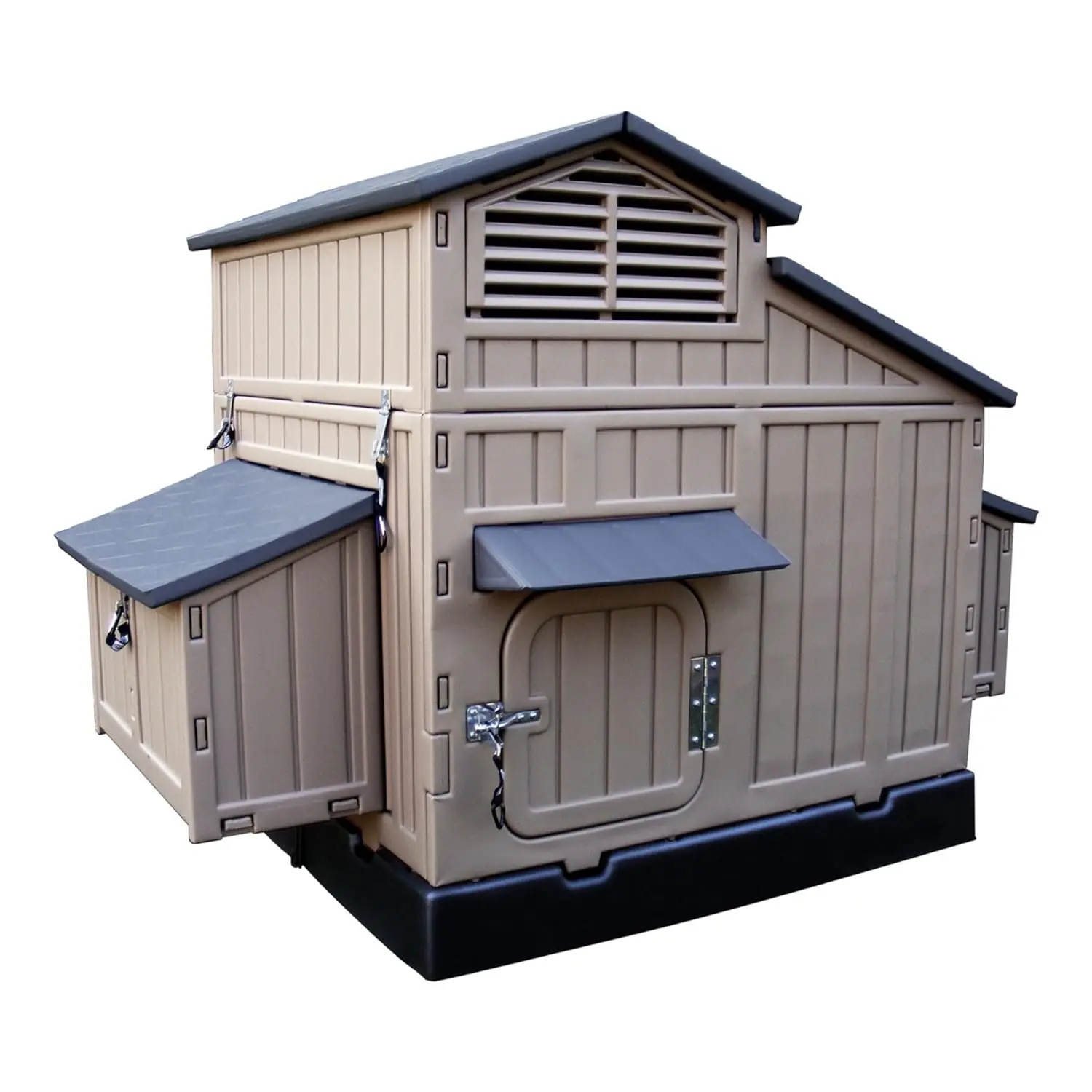 

Large Wooden Chicken Coop Hen House Nesting Box Run 4-6 Large 6-12 Bantams Backyard Farm Customized