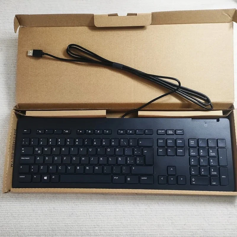 Latin layout USB wired keyboard For HP TPC-C001K Laptop desktop computer keyboard