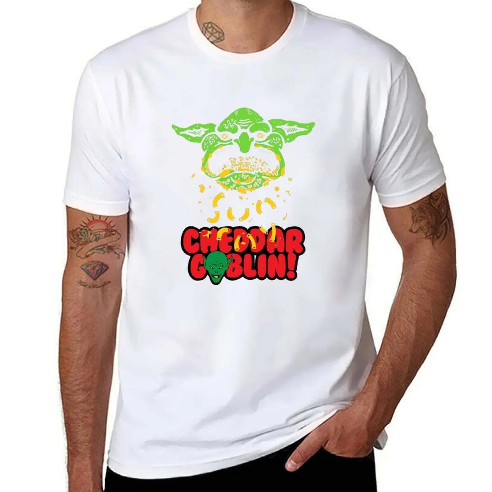 

King Cheddar Goblin T-Shirt t shirts for man cotton t shirt men 100% cotton luxury brand T-Shirt