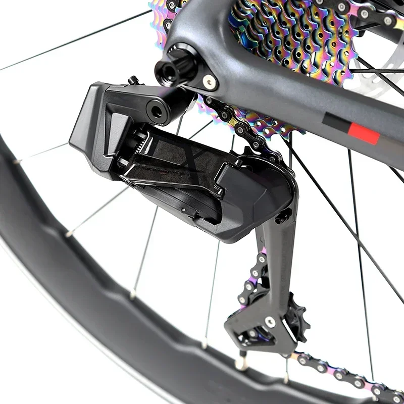 TWITTER Tornado Ultimate Electronic Transmission EDS TX7100-24Speed,Inner Cable,Carbon Fiber Road Bike,Hydraulic Oil Disc Brake