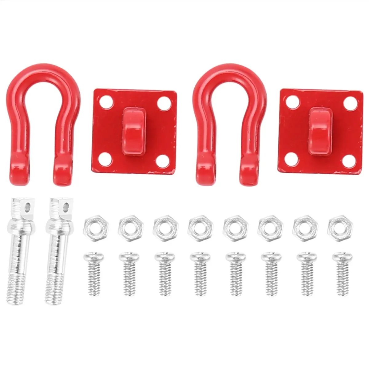 A290F Perfect ★◀◁1 Pair Trailer Hook 1: 10 Scale Accessory For RC Crawler -10 Truck