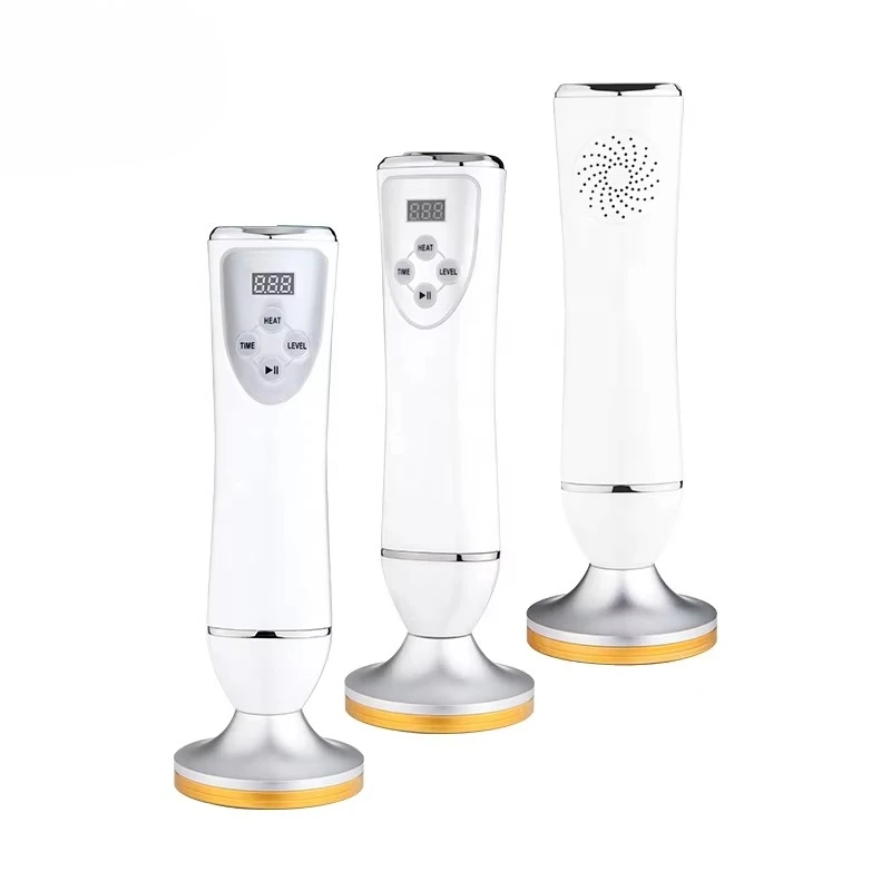 Massaggiatore elettrico per la salute calda Schiena e piedi Gua Sha Strumento per raschiare la coppettazione Massaggiatore per il corpo del pediluvio onico bianco, pistola per massaggio